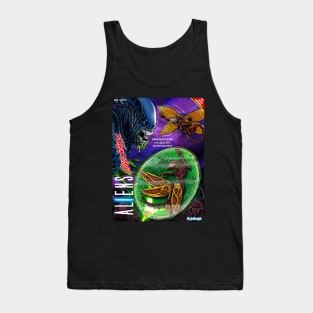 Dragon Fly Alien action figure Tank Top